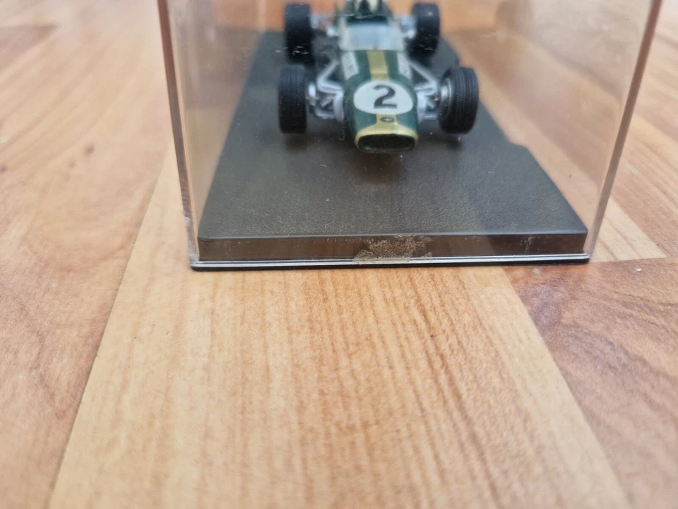 RBA ATLAS EDITIONS 1/43 1967 BRABHAM REPCO BT24 DENNY HULME AUTO DIECAST F1 - Immagine 3 di 3