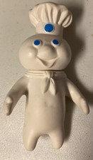 Vintage 1971 Pillsbury Doughboy Poppin Fresh Swivel Head 7" Vinyl Character