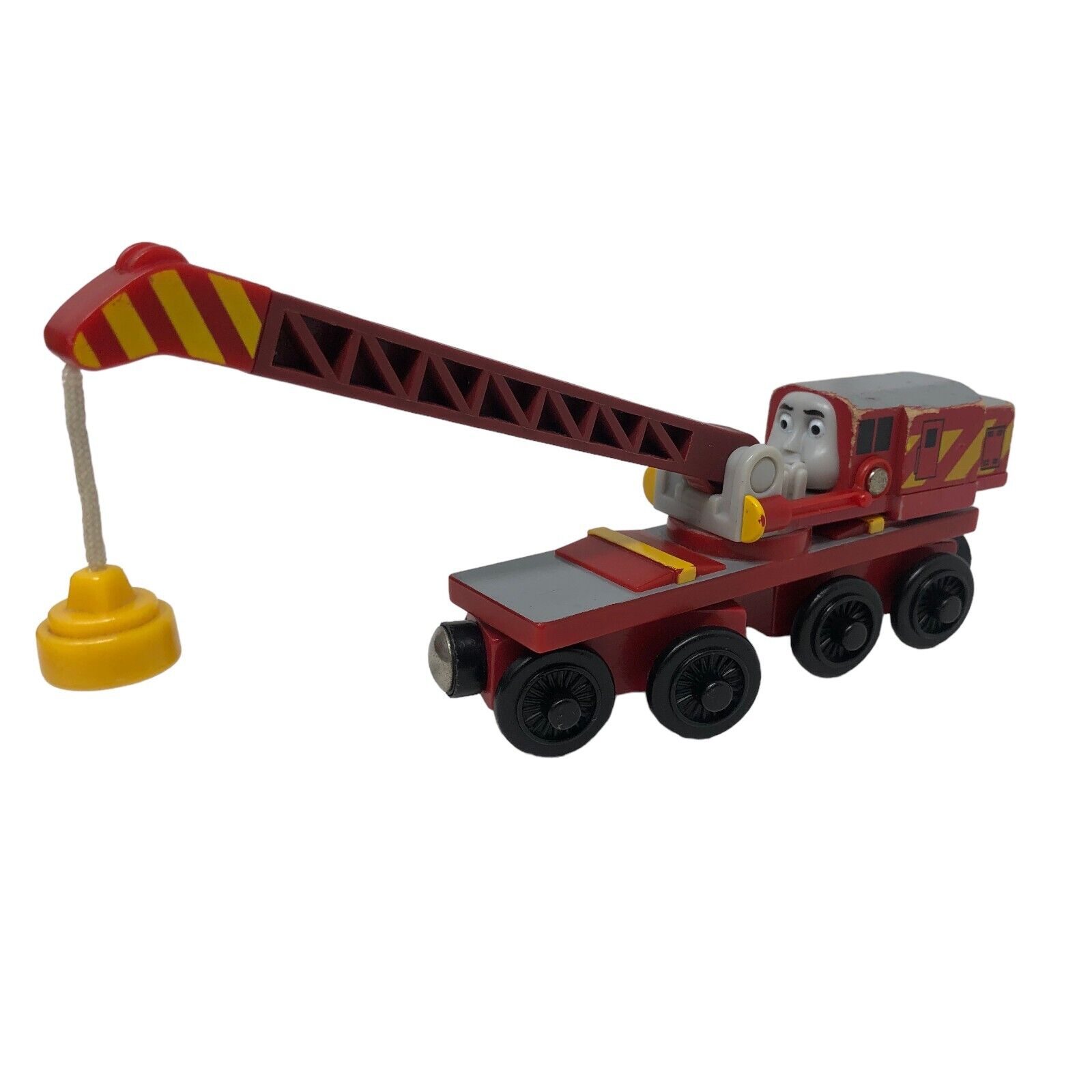 Thomas The Train Rocky Crane Engine and Construction Car Wooden Magnetic