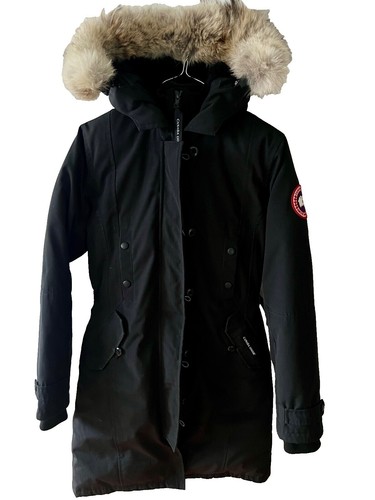 Canada Goose Down Coat Jacket Xs Kensington 2506L Black