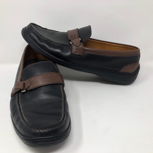 Tommy Bahama Mens Leather Two Tone 