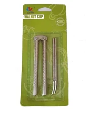 Zang Feng Stainless Steel Walnut Nut Cracker With Two Picks