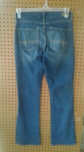 Levis Denizen Curvy Skinny Boot Cut Dark Wash Denim Jeans Size 4M | eBay