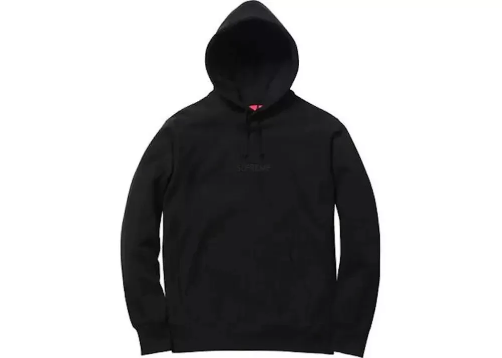 Sweat à capuche brodé ton suprême FW15