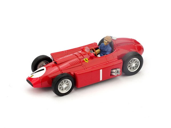 Ferrari D50 Gp GroßBritannien 1956 Juan Manuel Fangio #1 + Pilot 1:43 R076CH-image