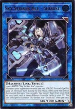 Sky Striker Ace - Shizuku - OP09-EN003 - Ultimate Rare - Unlimited x1 - Near Min