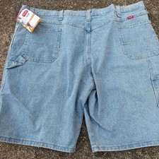 Wrangler Men's 48" Waist 10" Inseam Carpenter Denim Shorts