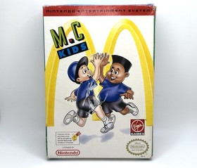 M.C. Kids ( Nintendo NES 1992 ) Authentic Tested NM Game + OG Box + Slipcover