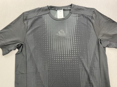 Adidas Mens Airchill Vented SS Athletic Training Shirt Sz M Black - $70