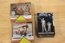Paracel Miniatures African Vehicle Crew and Mantis Fighters