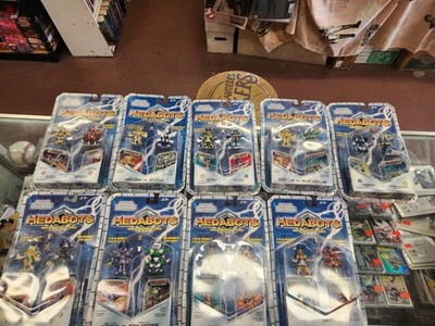 Hasbro Carded 2-pack MEDABOTS  lot of 9 sets Action Figures Metabee FemJet