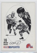 2006-07 Kraft Dream Team Blue Back Michel Goulet #16 HOF 02v3