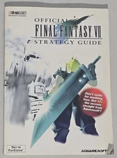 Final Fantasy VII 7 -Official Strategy Guide Brady Games PlayStation 1 PS1