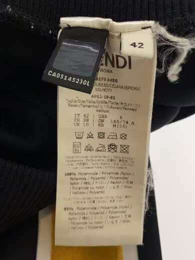 FENDI/Jeans/42/Cotton/BLK thumbnail 4