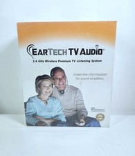 Eartech TV Audio 2.4 GHz Wireless Premium TV Listening System with Headset