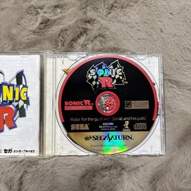 Sonic R SS Sega Enterprises With Case Japan Import Game Sega Saturn