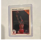 NBA Hoops McDonald's 1991-92 Michael Jordan #5 Chicago Bulls Trading Card