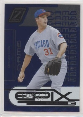 2005 Donruss Zenith Epix Blue Game 286/350 Greg Maddux #E-19 HOF h3a