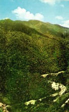 Postcard loop over from chimney tops great Smoky Mountains national Park, Tenn