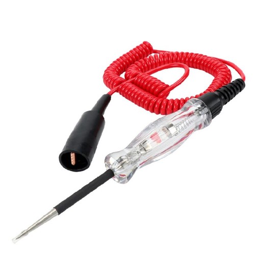 Car Truck Motorcycle for DC 12V 24V Circuit Tester Test Pencil Light Hook Probe - Afbeelding 5 van 8