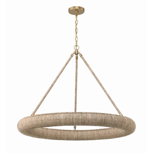 Crystorama Oakley 8 Light Chandelier, Soft Gold - OAK-7538-SG - Picture 1 of 1