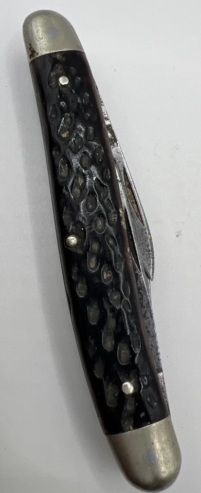 Navaja de bolsillo marca Carl Schlieper Eye 3 hojas Bone Stockman Foto 2 de 4