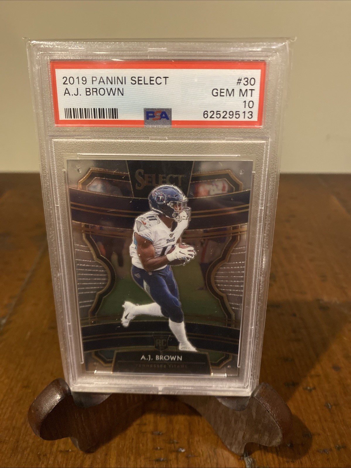 2019 Panini Select - Concourse A.J. Brown #30 (RC) Gem MT PSA 10