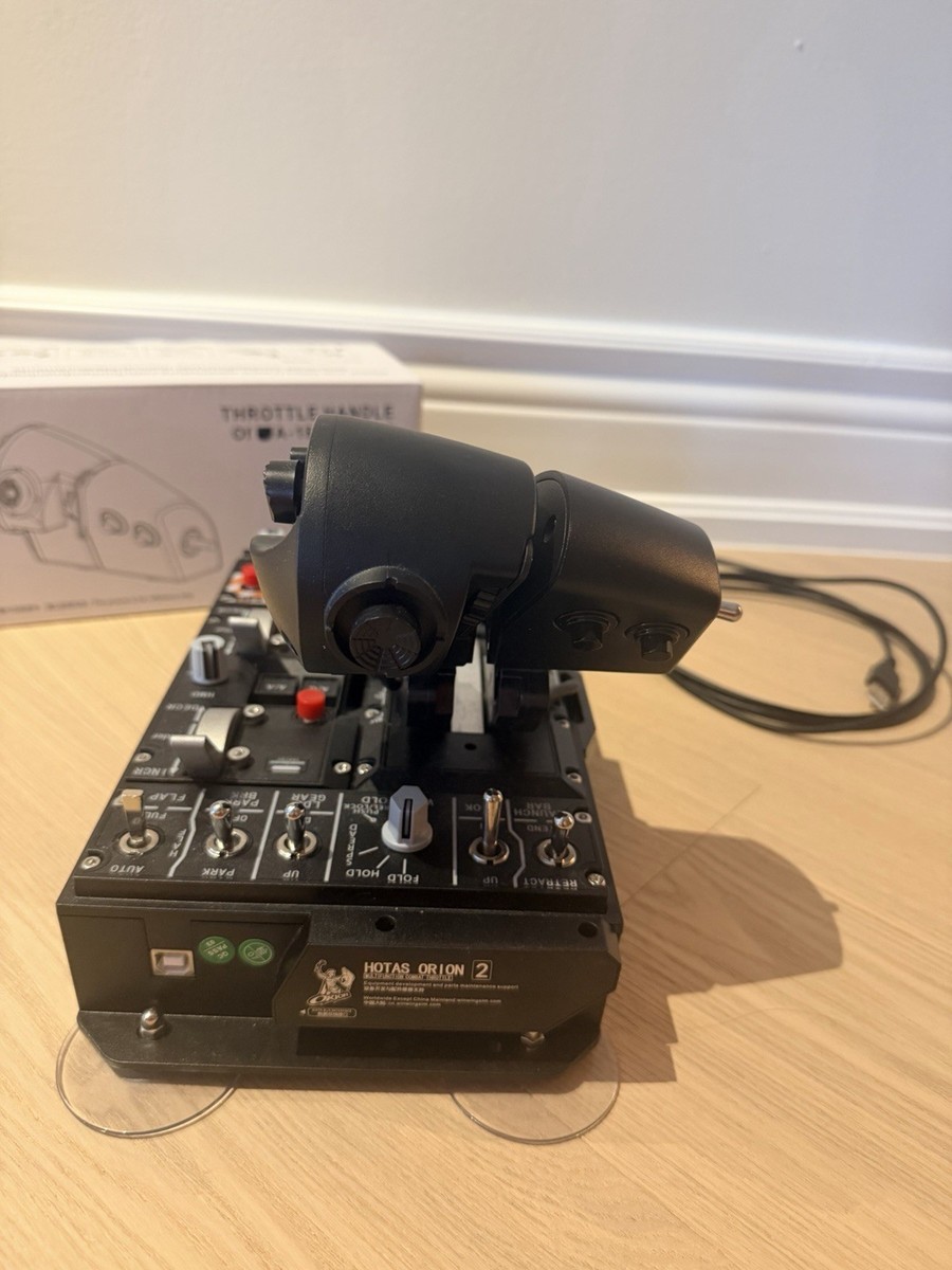 WINWING Orion2 Throttle Base & NavyAce Dual Throttle Grip Combo | eBay