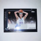 2025-26 Topps Chrome Liam McNeeley Rookie Autograph Insert #TCAR-LM Hornets