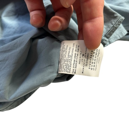 Maison Martin Margiela Line 10 Cotton Shirt Blue Green - Size 48 - Picture 5 of 8