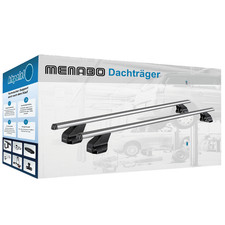 Für Polestar 3 SUV 10.2023 - jetzt MENABO Dachträger Omega Alu Aluminium silber