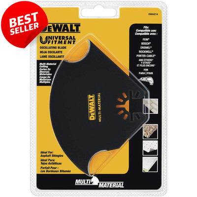 Oscillating Multi Tool Blade DWA4214 Multi Material Cutting Accessory - US