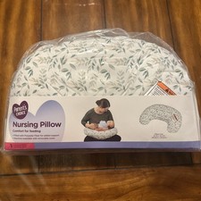 Parent s Choice Nursing Pillow, Polyester, Green Leaf Design