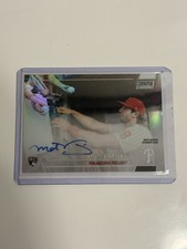 2022 Topps Stadium Club Chrome - Autographs Matt Vierling #SCCBA-MV (AU, RC)