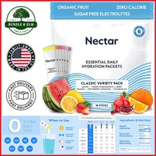 Hydration Packets - Electrolytes Powder Packets - No Sugar or Calories