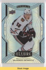 2020-21 Upper Deck Allure Rookie SP Double Rainbow MacKenzie Entwistle READ ry5