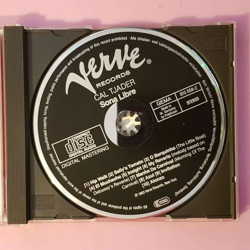 CAL TJADER Sona Libre FULL SILVER EX/EX (CD) - Bild 3 von 4