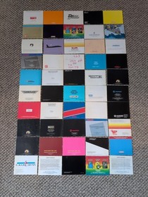 Lote 50 Nintendo NES Manual de instrucciones Folleto Cazafantasmas Kirby Godzilla 