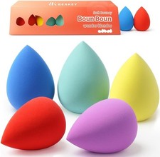 Makeup Sponge Set, 5 Pack Foundation Beauty Sponges  Soft Blenders Micro