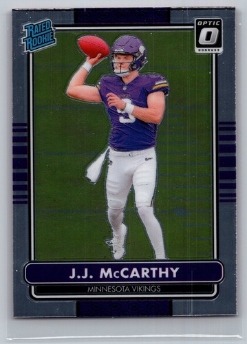 2024 Donruss Optic #10 J.J. McCarthy 2014 Retro Series