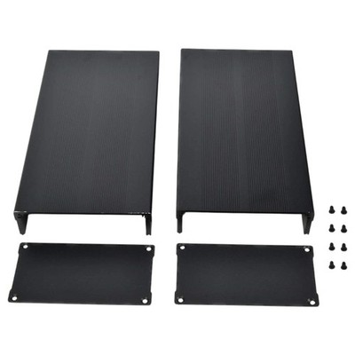 Electronics Project Box 55 x 106 x 200 mm with Screw Fit Plates