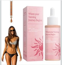 Sunless Tanning Drops Natural Self Tanning Drops Sun-Kissed Glow Liquid 60ml