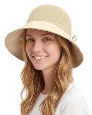 Women s Straw Sun Hat for Larger Heads,Wide Brim Garden Hats, Shapeable Packa...