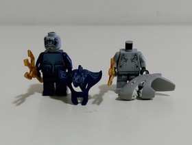 LEGO Atlantis - Manta and Shark (Set 8073 / 8077) - Mixed Lot, Vintage