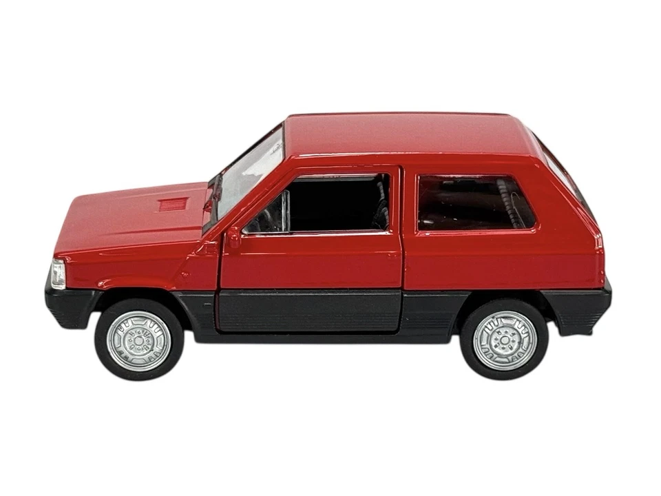 WELLY FIAT PANDA RED 1:34 1/34-1/39 DIE CAST METAL MODEL NEW IN BOX 43849 - Image 4 of 4