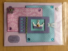 Have a Great Day Handmade Card Including Envelope (CCHM0038)