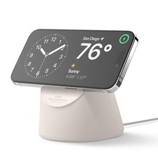 Charging Stand For MagSafe Charger Stone Desk Holder Fast Power Cord Wire