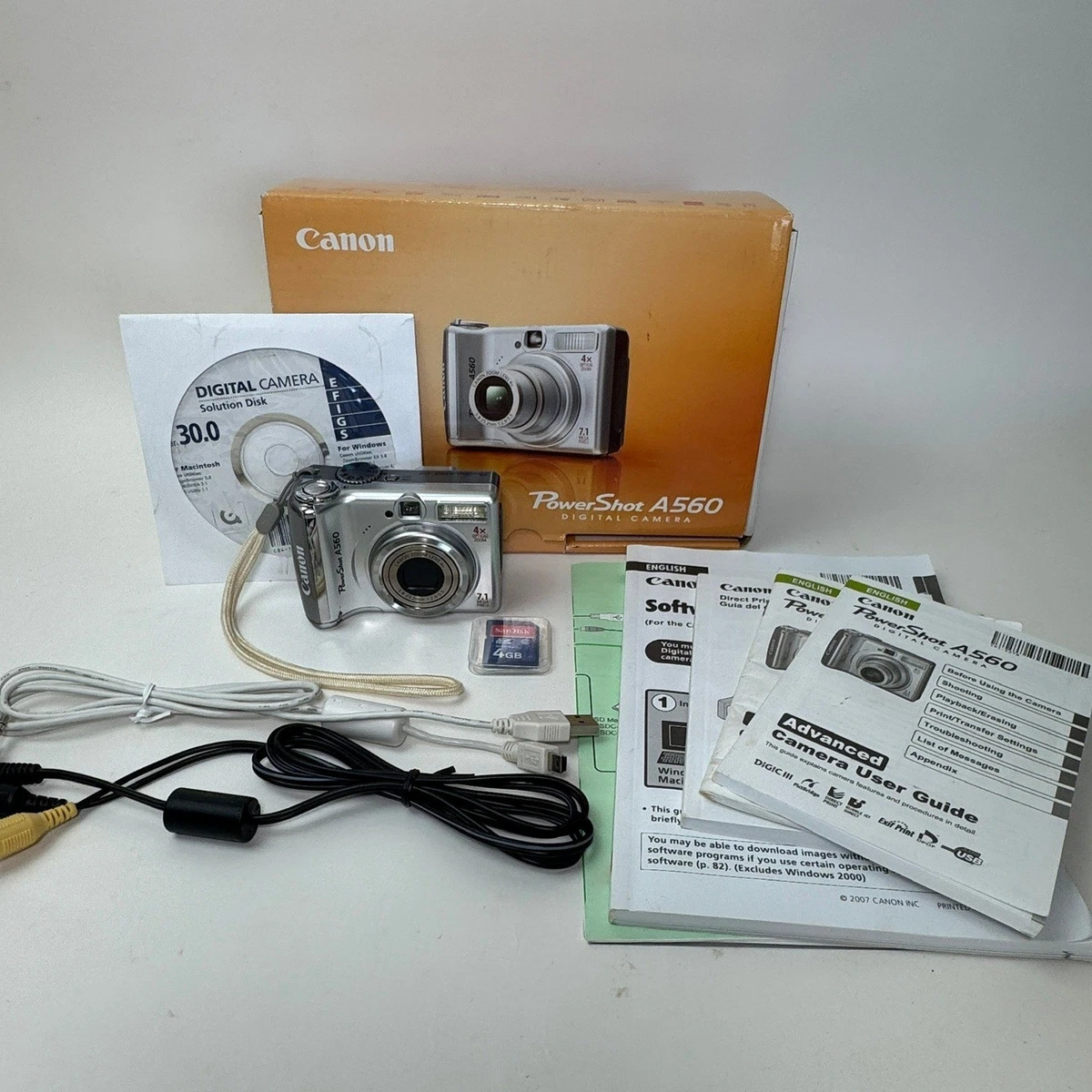 25+ Canon Powershot A560 Digital Cameras for sale | Updated Oct 2026