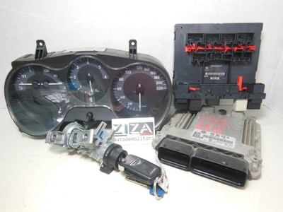 Kit Clés ECU Pour Seat Leon 1.9 81kw 110cv ASV 2000 - Référence 038906012AT, Occasion