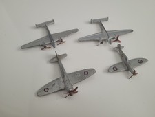 Job Lot Of 4 Old Dinky Aircraft In Fair To Good Condition